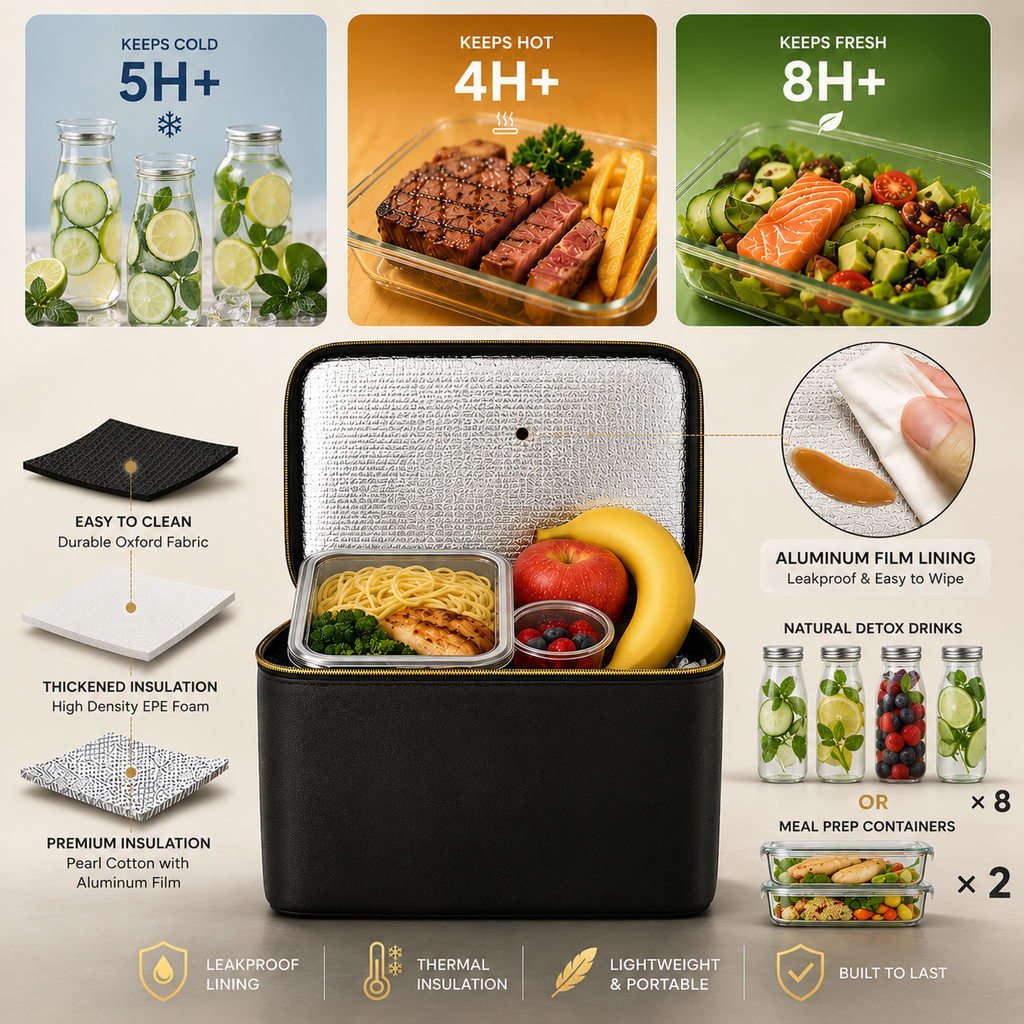 ChicLunch™ Everyday Backpack — One Bag for Work, Lunch & Life
